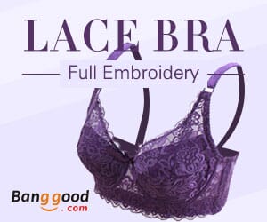 31% OFF Plus Size Sexy Ultra Thin Full Embroidery Lace Hollow Flower Push Up Adjustable 4 Hooks Bras